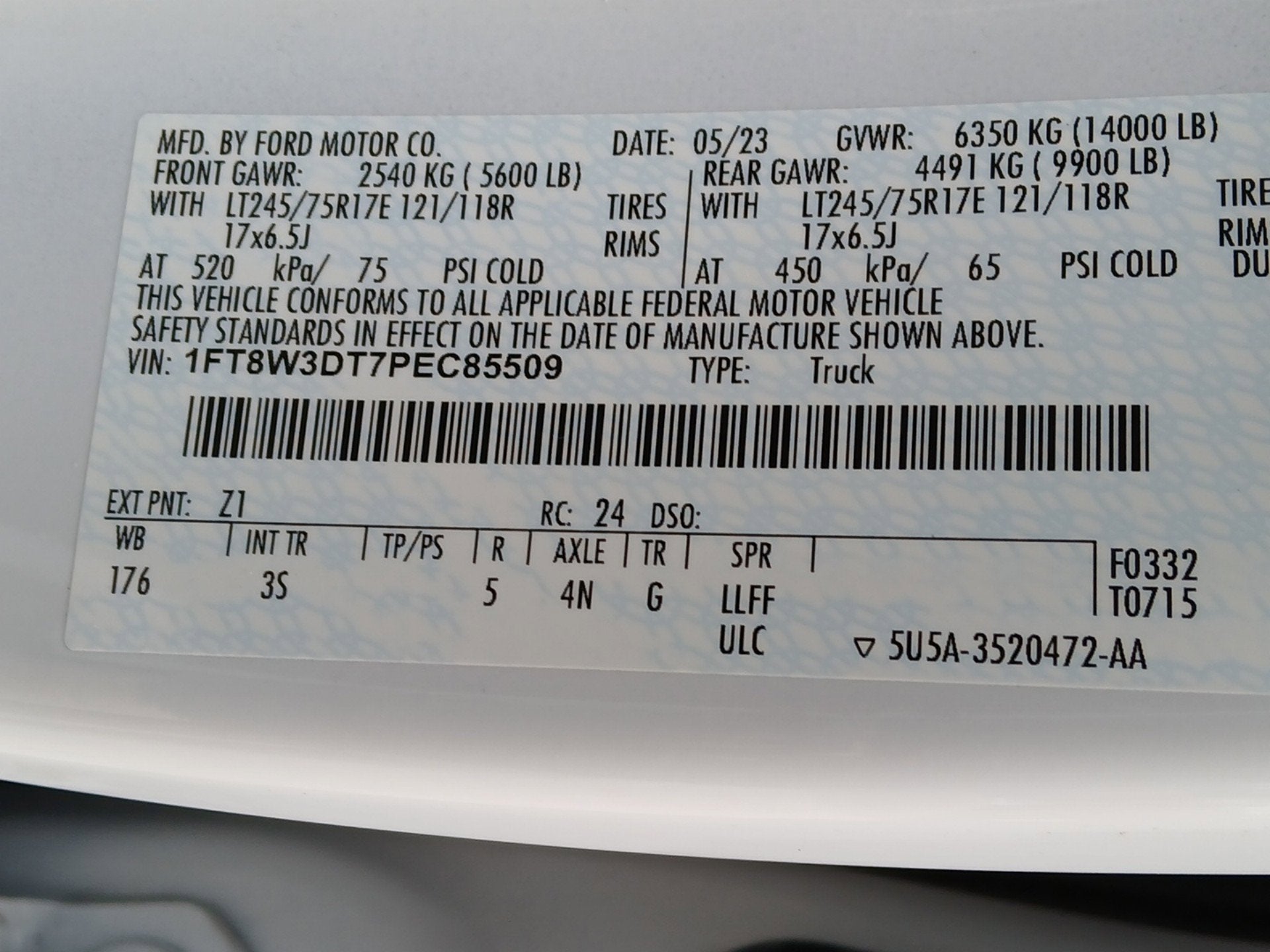 2023 Ford Super Duty F-350 DRW XL