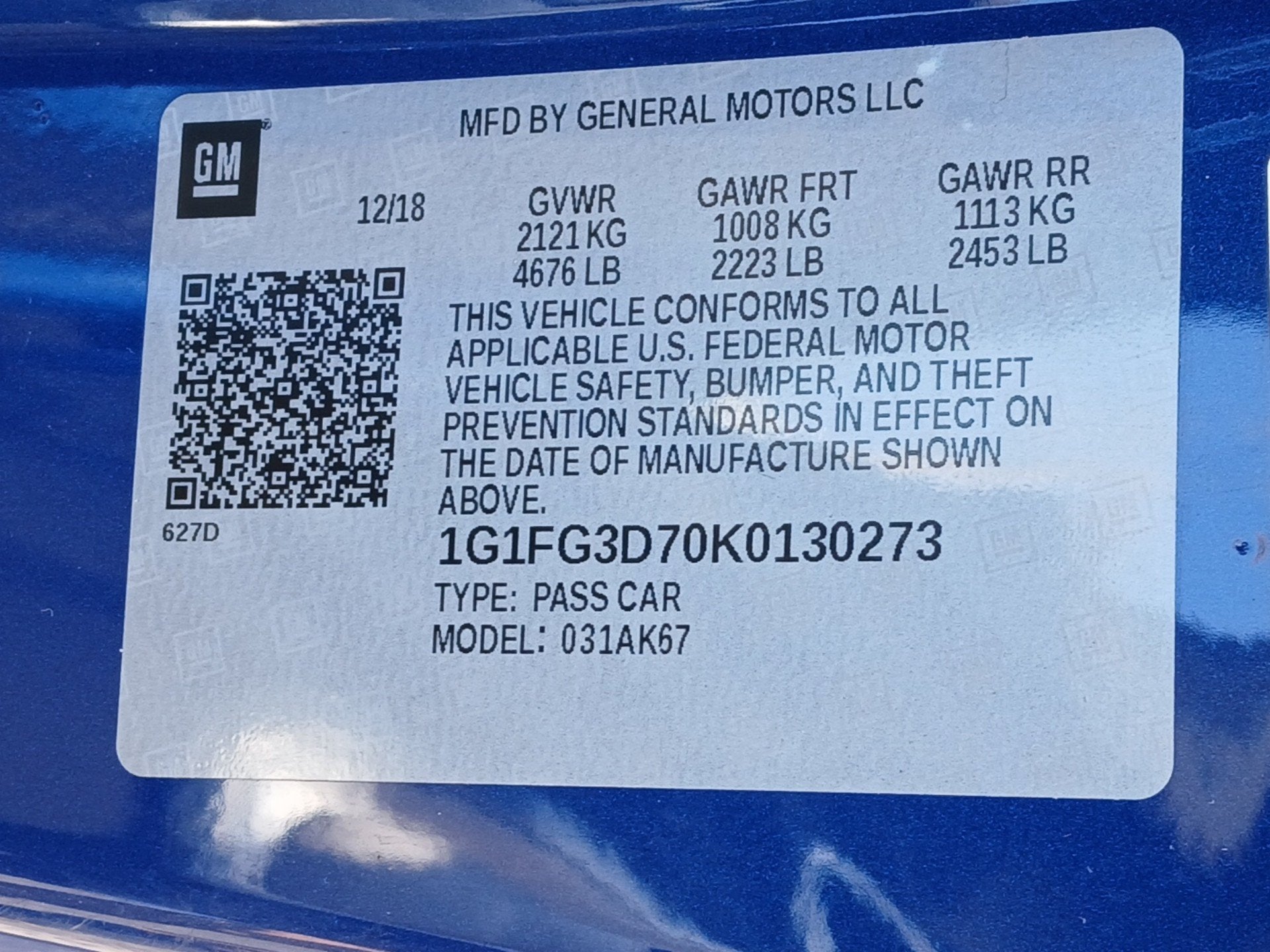 2019 Chevrolet Camaro 2SS