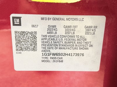 2017 Chevrolet Bolt EV LT