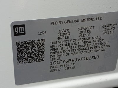 2027 Chevrolet Bolt LT