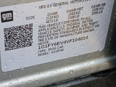 2027 Chevrolet Bolt LT