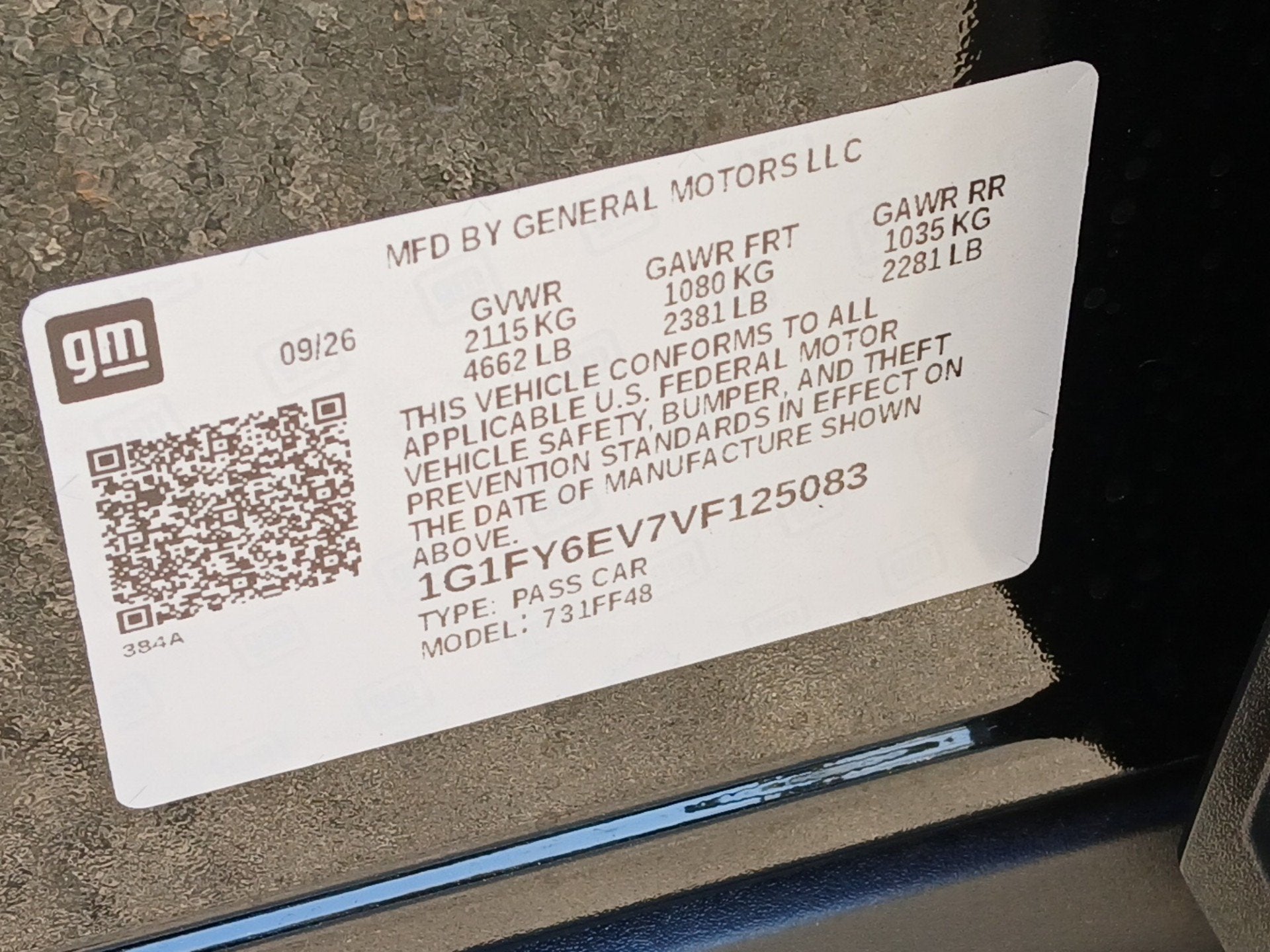 Vehicle thumbnail