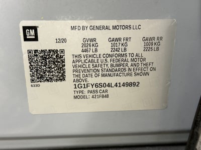2020 Chevrolet Bolt EV LT