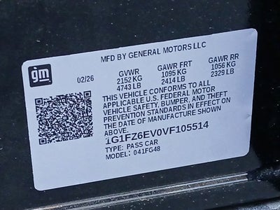 2027 Chevrolet Bolt RS