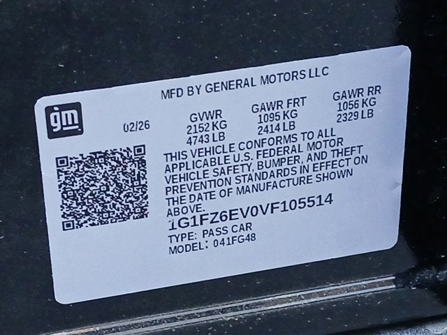 2027 Chevrolet Bolt RS