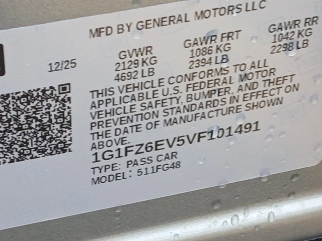 2027 Chevrolet Bolt RS