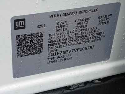 2027 Chevrolet Bolt RS