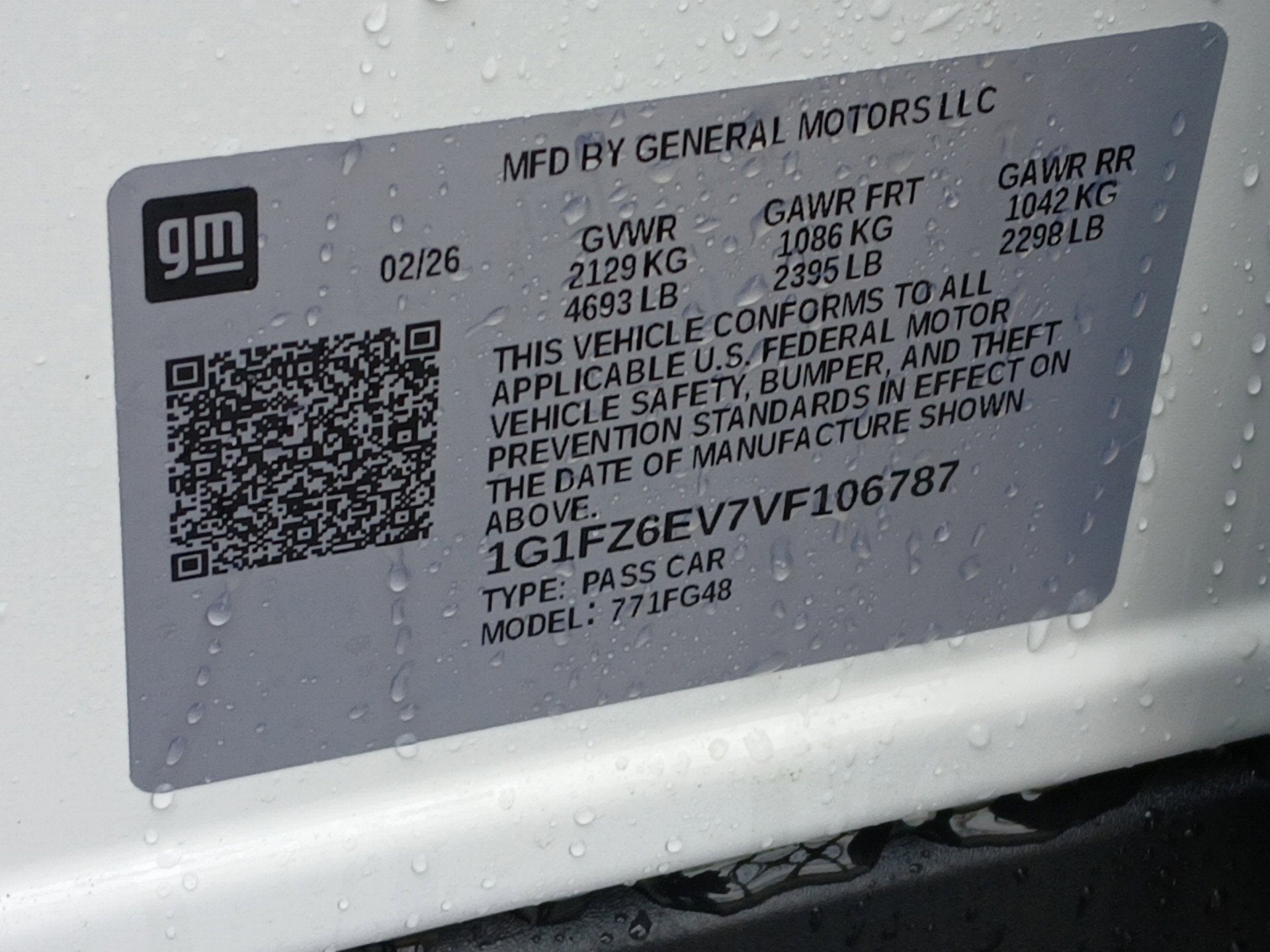 2027 Chevrolet Bolt RS