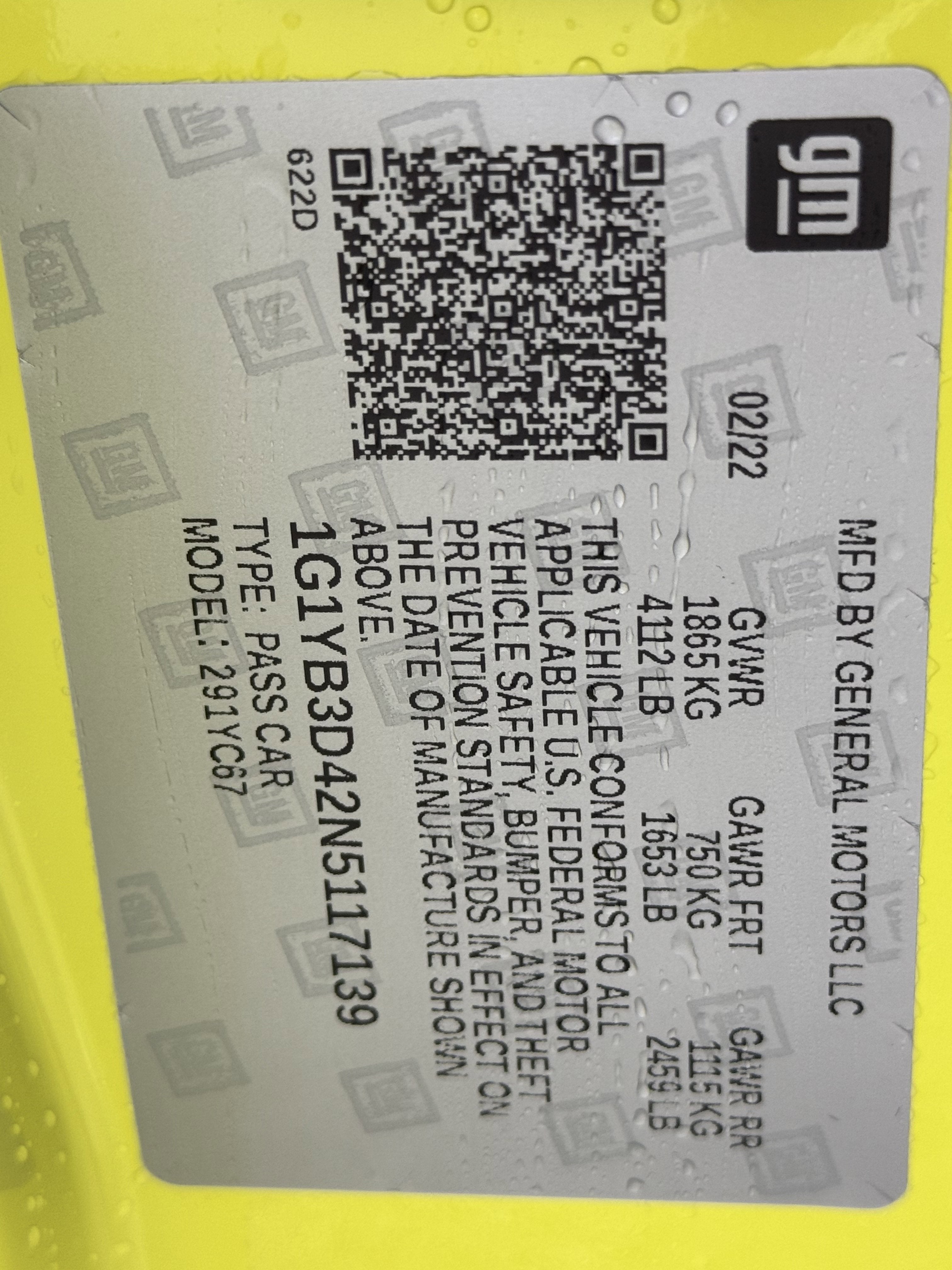 2022 Chevrolet Corvette Stingray 2LT