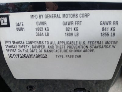 2002 Chevrolet Corvette NA