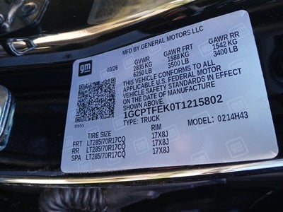 2026 Chevrolet Colorado ZR2