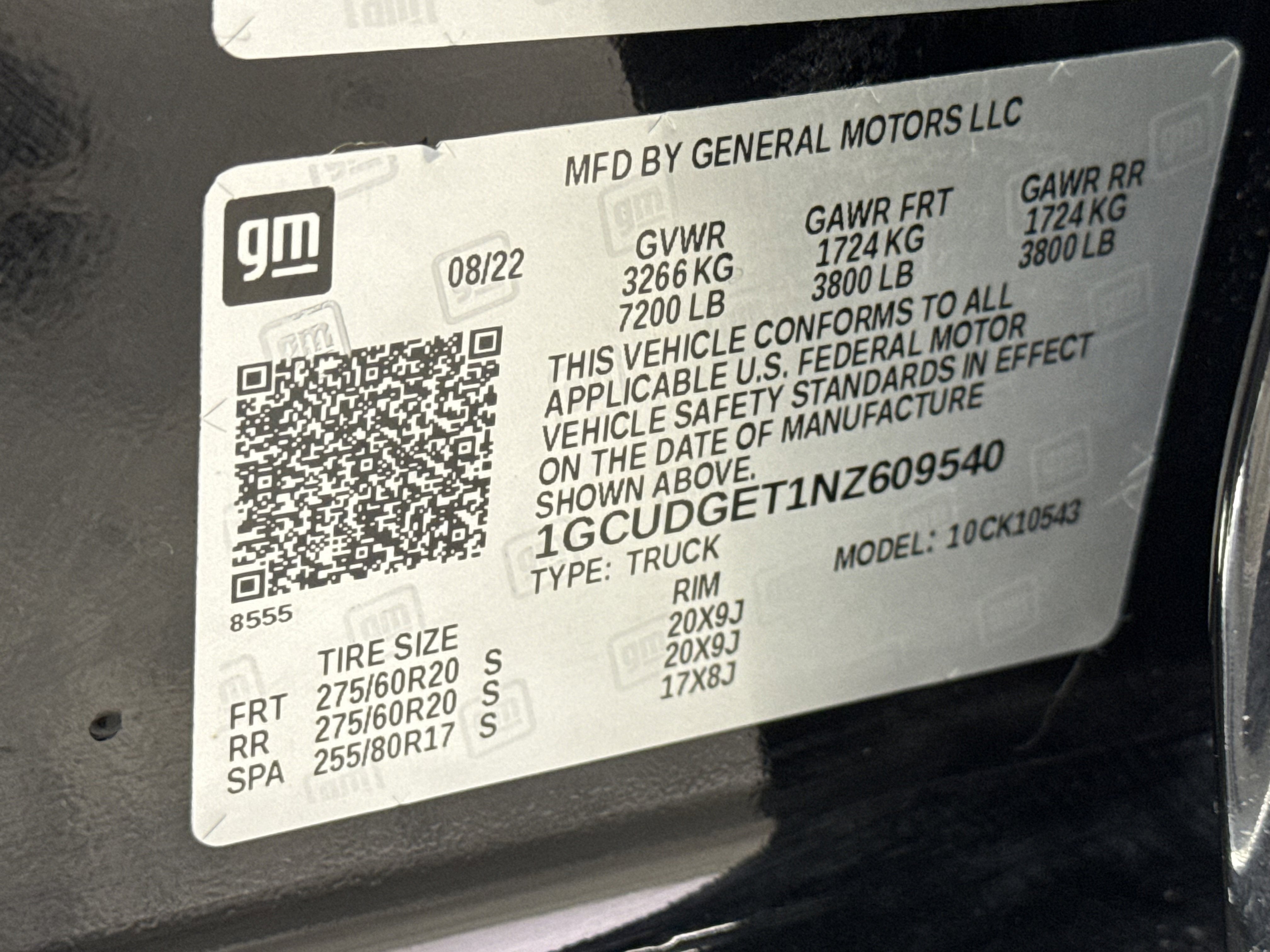 2022 Chevrolet Silverado 1500 LTZ