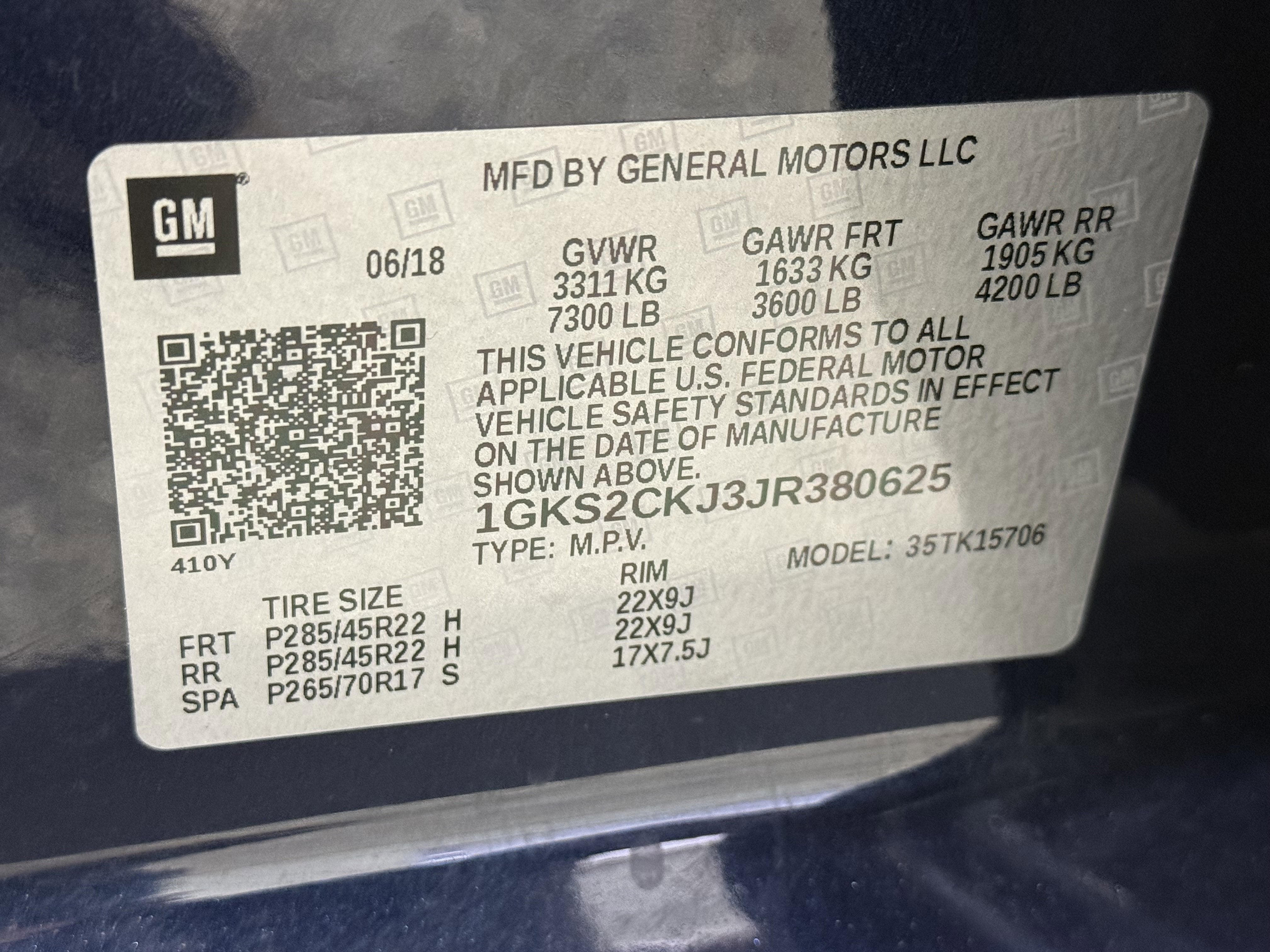 2018 GMC Yukon Denali