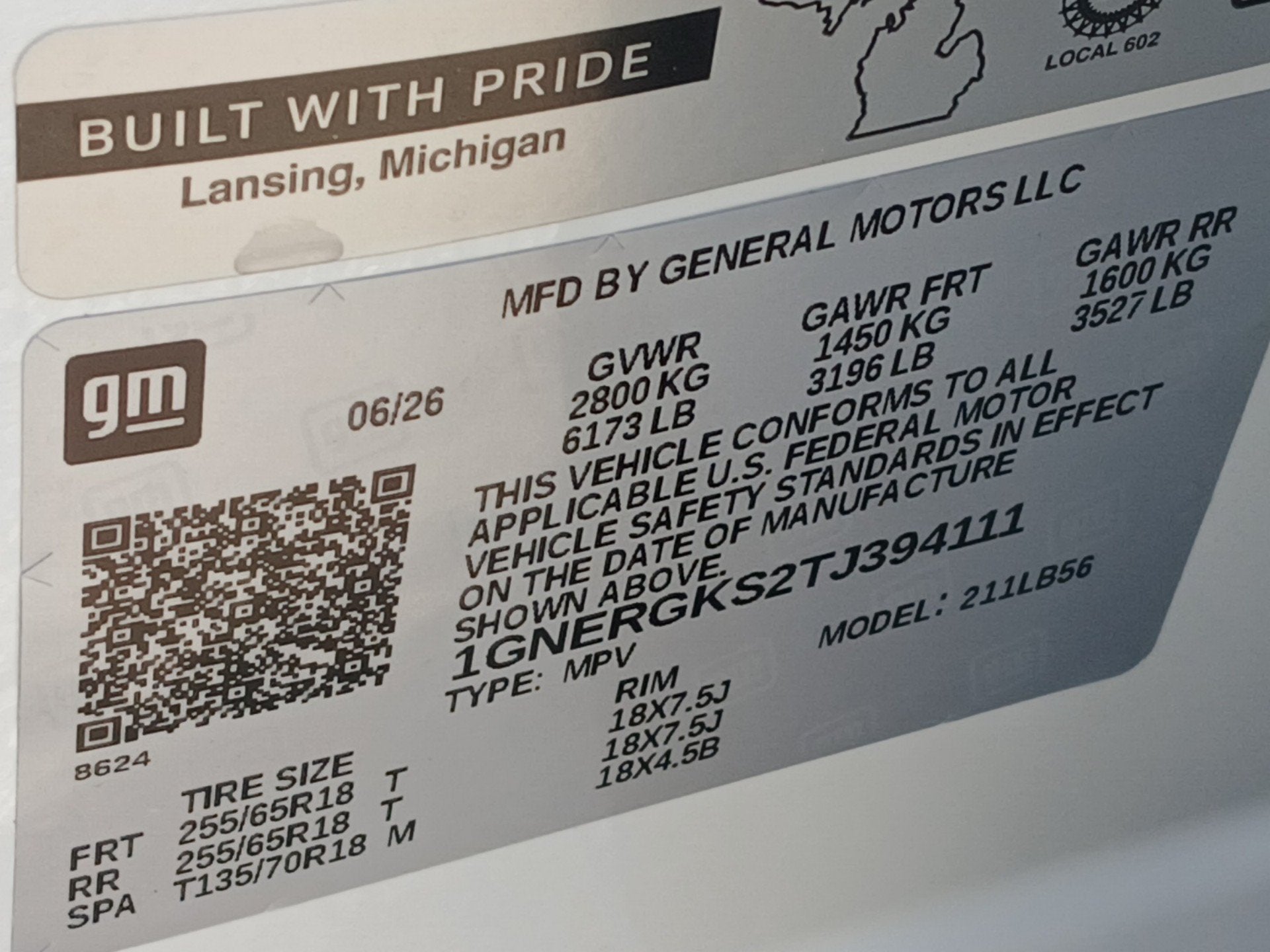 2026 Chevrolet Traverse LT