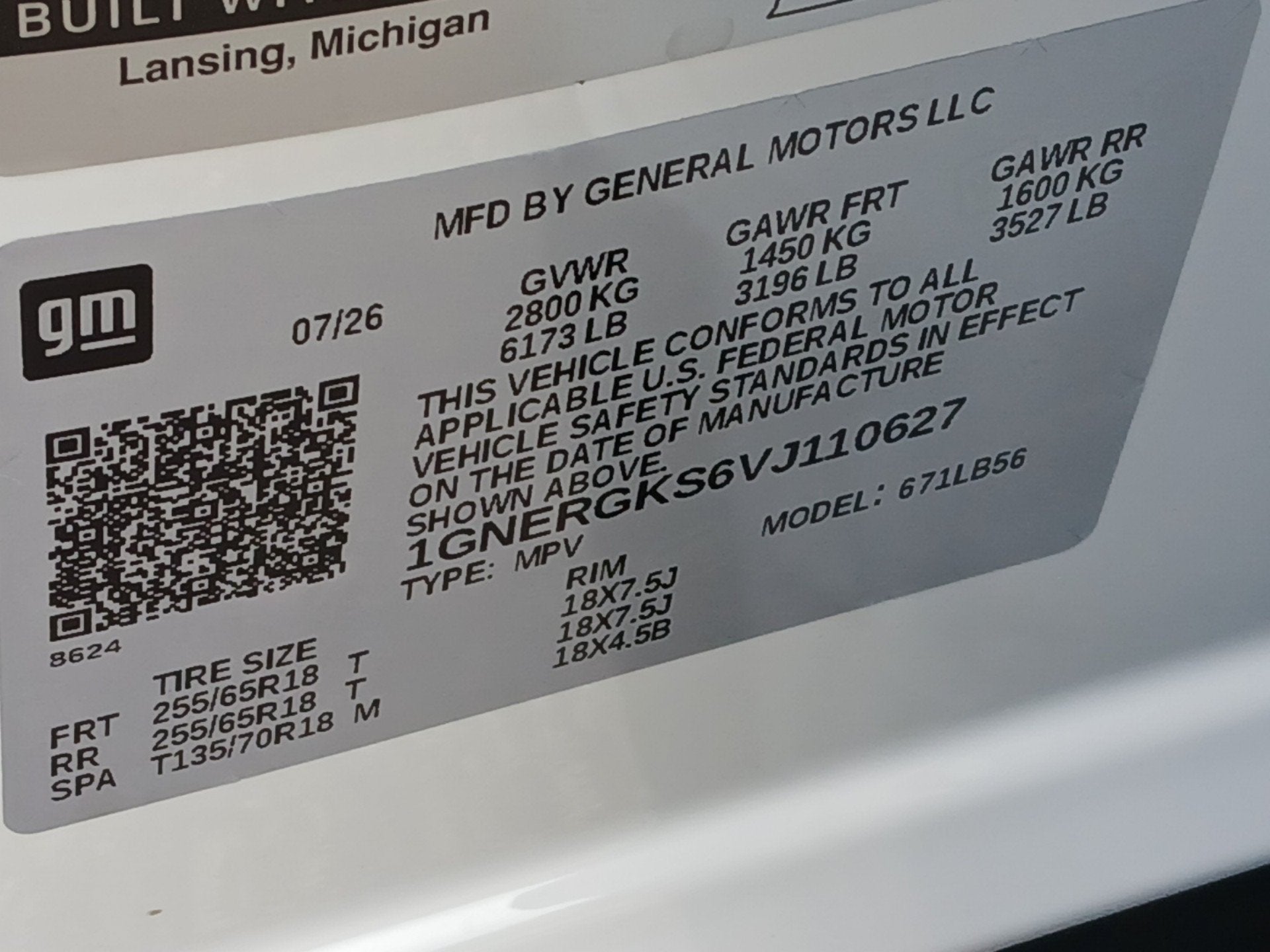 2027 Chevrolet Traverse LT