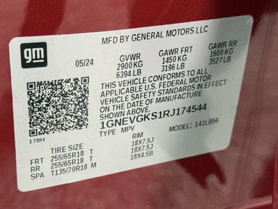 2024 Chevrolet Traverse LT