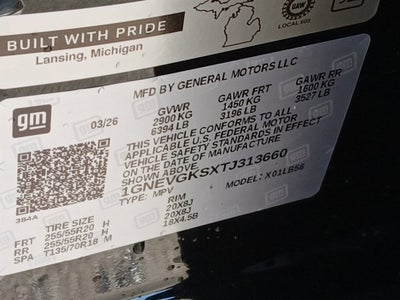 2026 Chevrolet Traverse LT