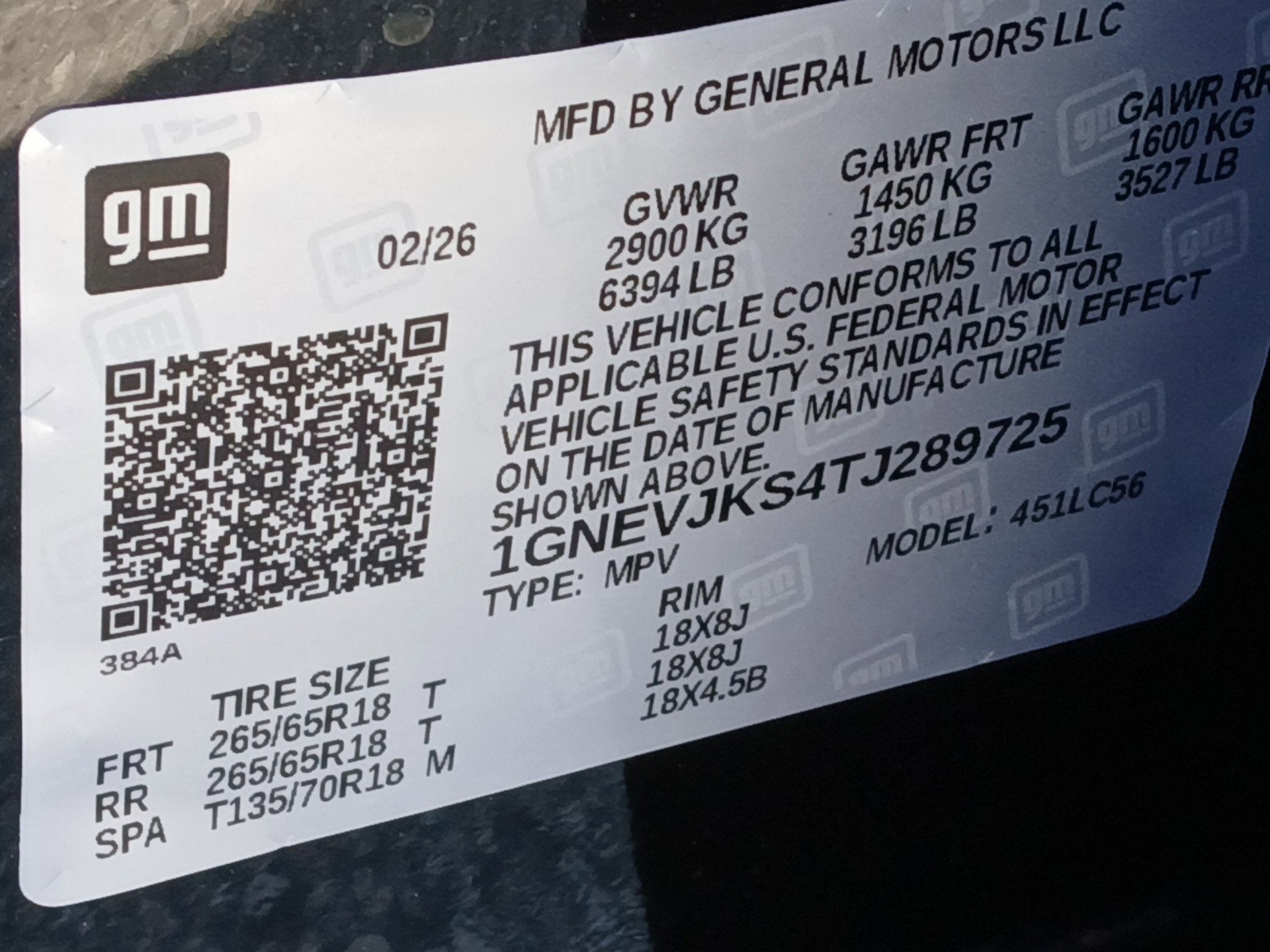 2026 Chevrolet Traverse Z71