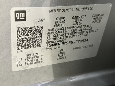 2025 Chevrolet Traverse Z71