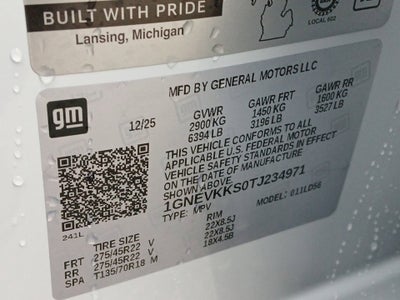 2026 Chevrolet Traverse High Country