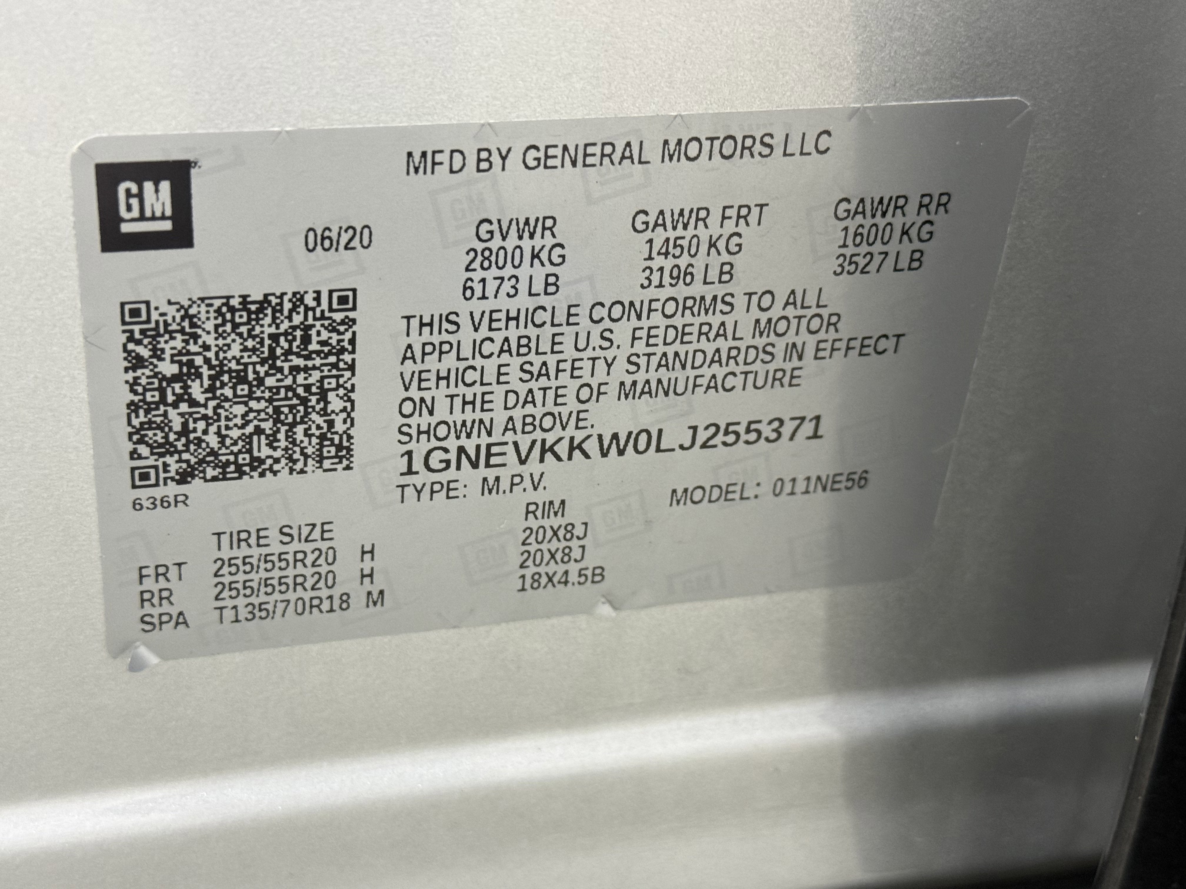 2020 Chevrolet Traverse Premier