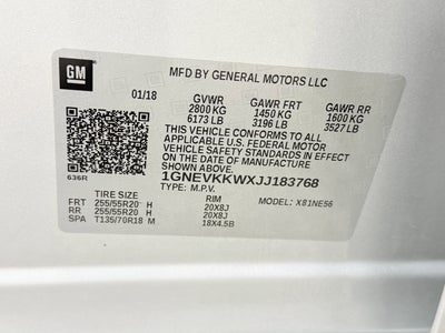 2018 Chevrolet Traverse High Country