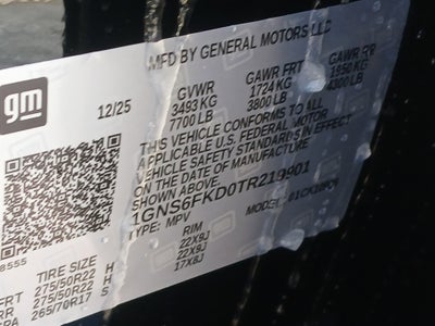 2026 Chevrolet Suburban Premier