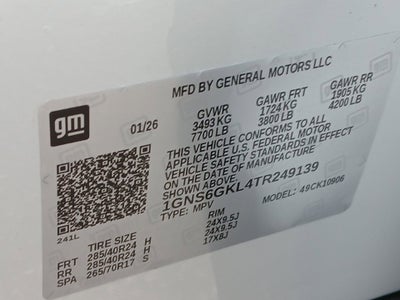 2026 Chevrolet Suburban High Country