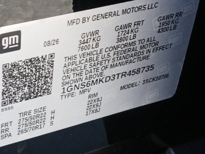 2026 Chevrolet Tahoe LS
