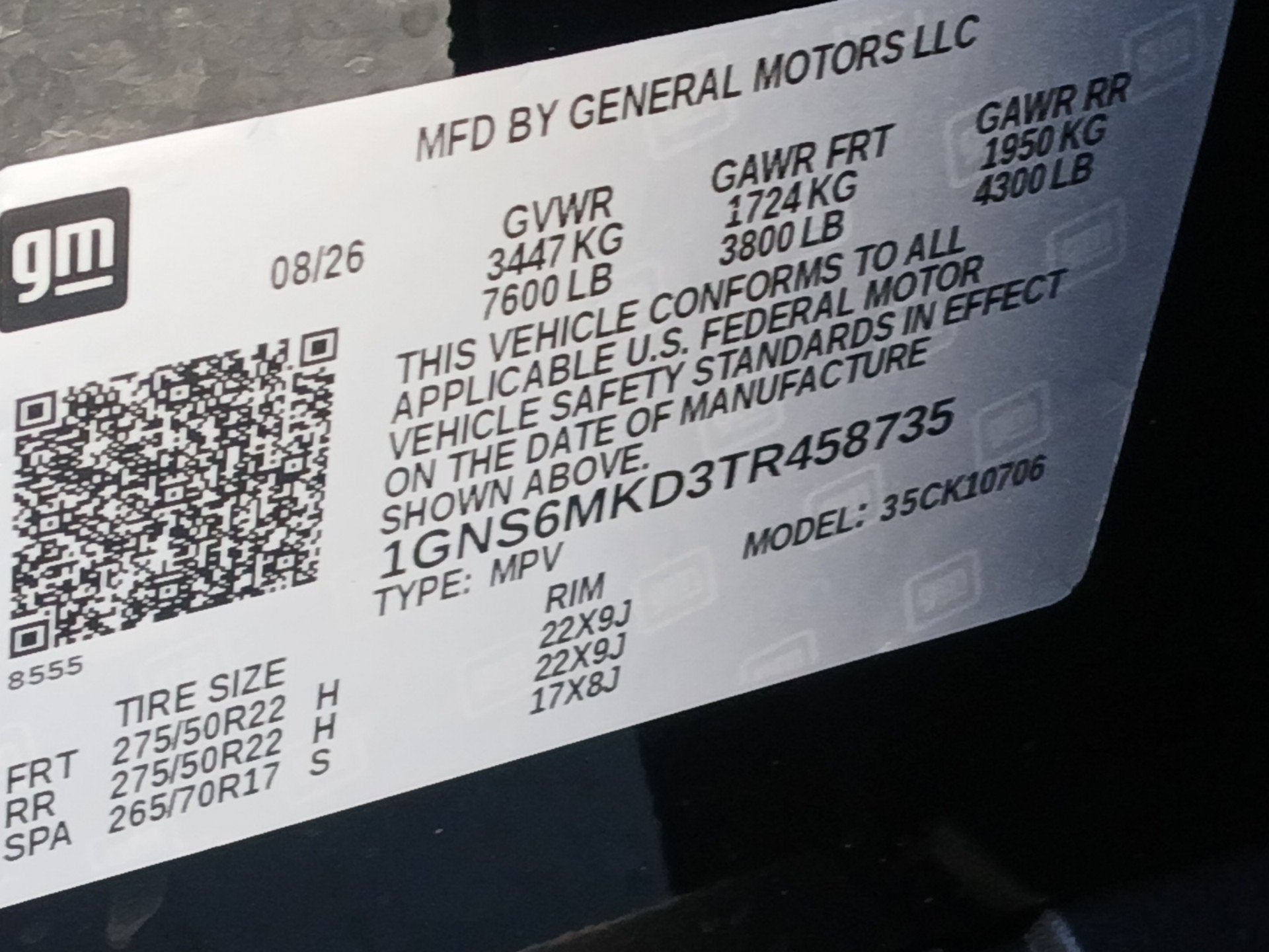 2026 Chevrolet Tahoe LS
