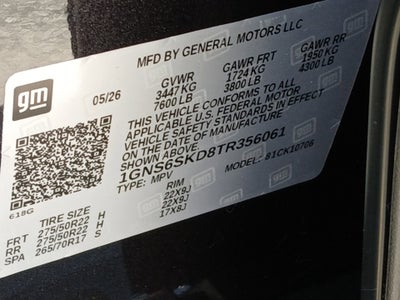 2026 Chevrolet Tahoe Premier