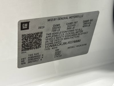 2020 Chevrolet Tahoe Premier