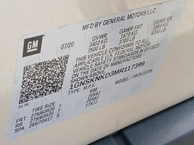2021 Chevrolet Tahoe LT