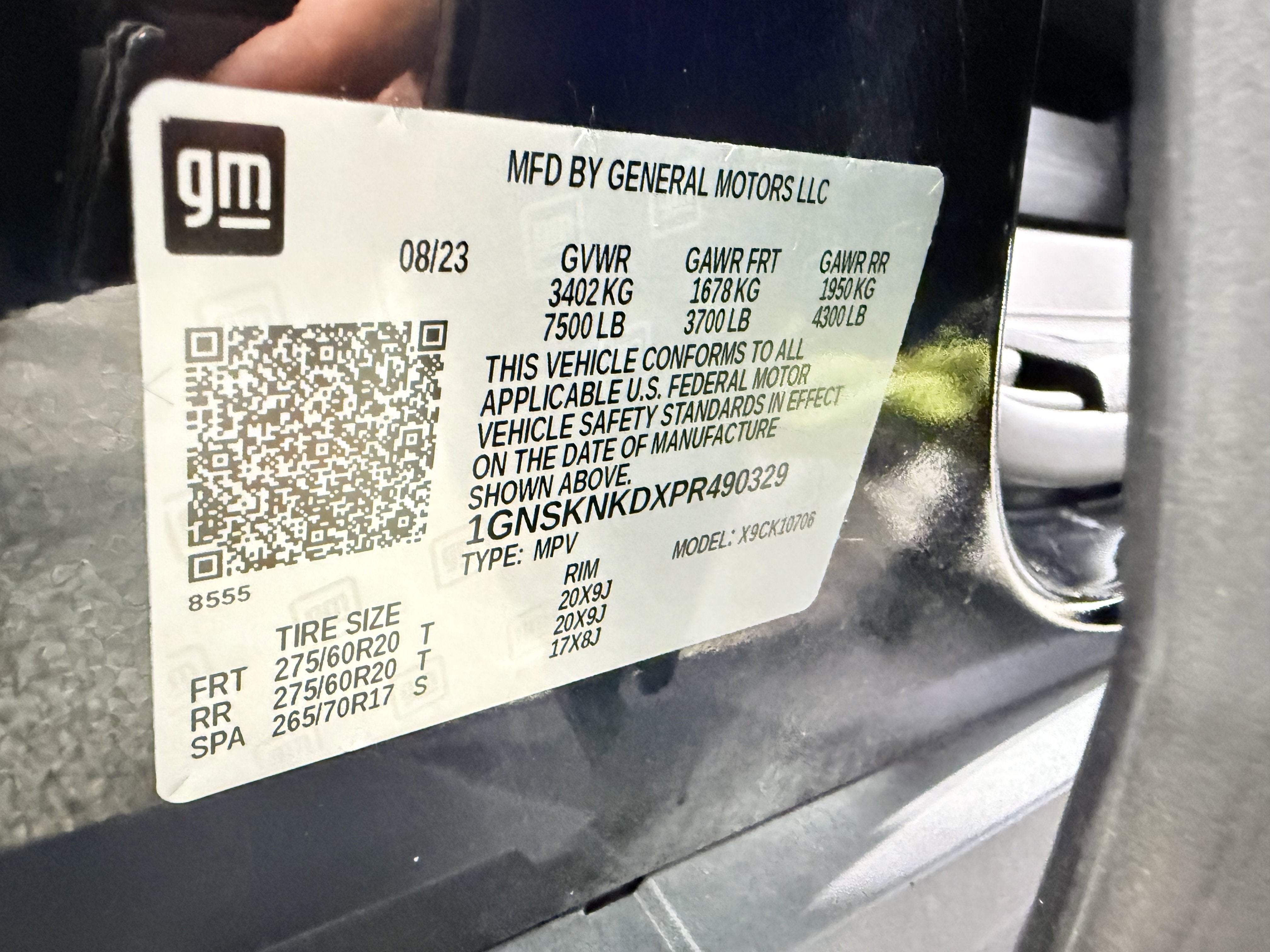 2023 Chevrolet Tahoe LT