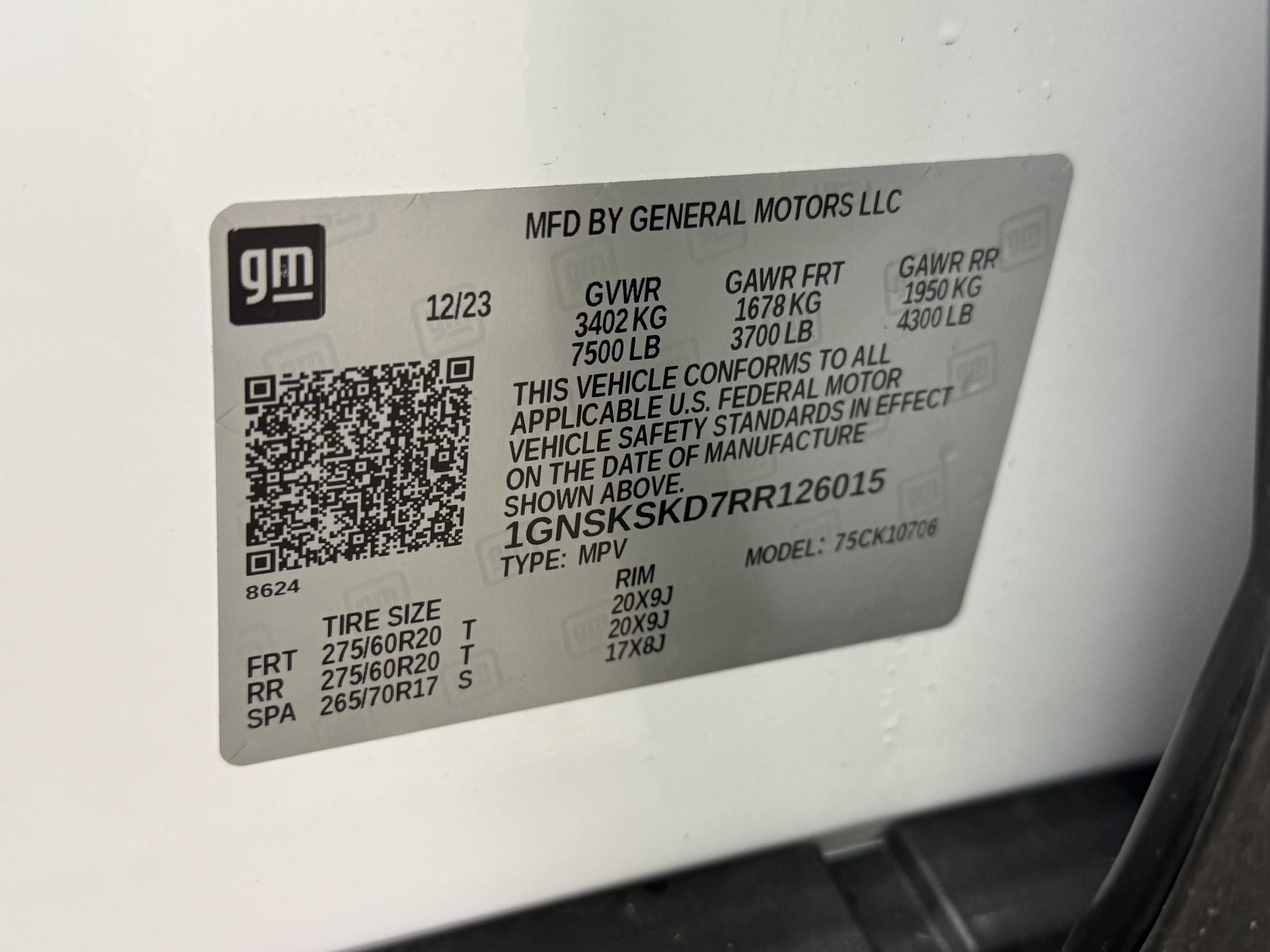 2024 Chevrolet Tahoe Premier