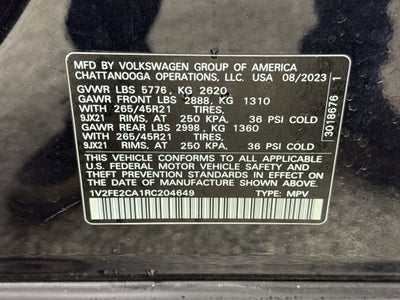 2024 Volkswagen Atlas Cross Sport 2.0T SEL Premium R-Line