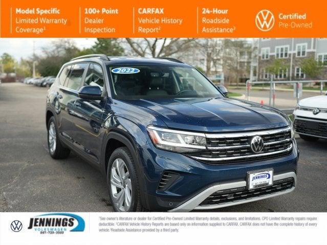 2022 Volkswagen Atlas 3.6L V6 SE w/Technology