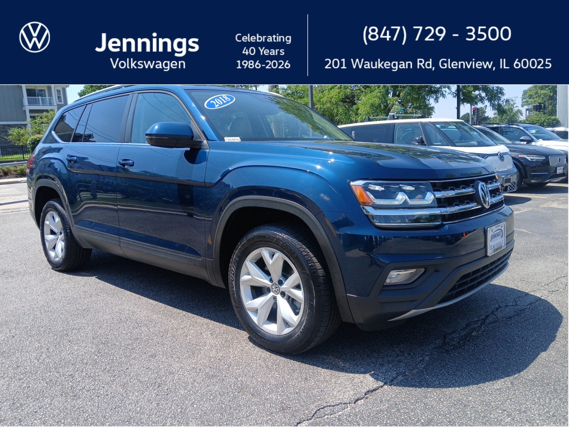 2018 Volkswagen Atlas 3.6L V6 SE
