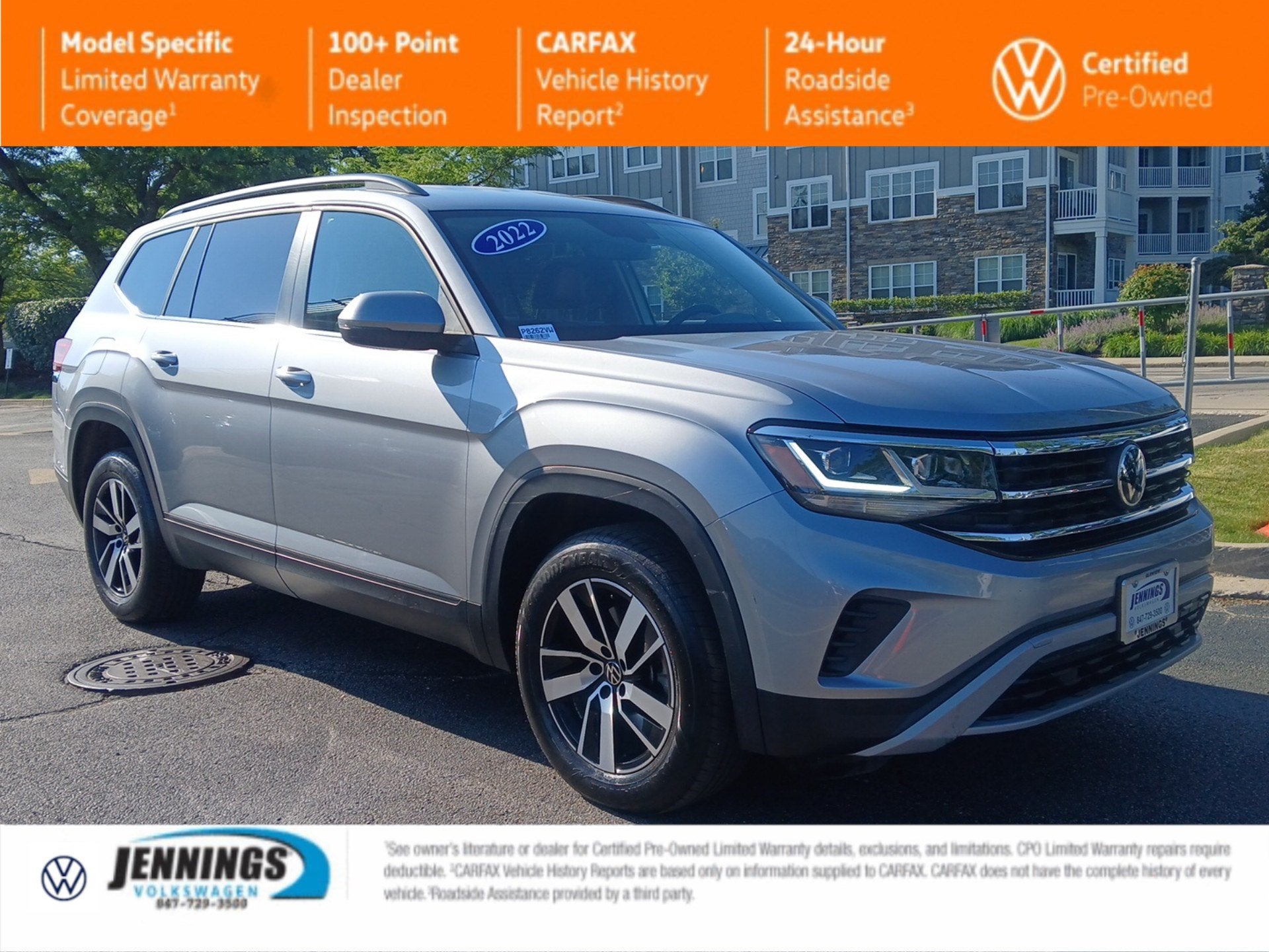 2022 Volkswagen Atlas 2.0T SE