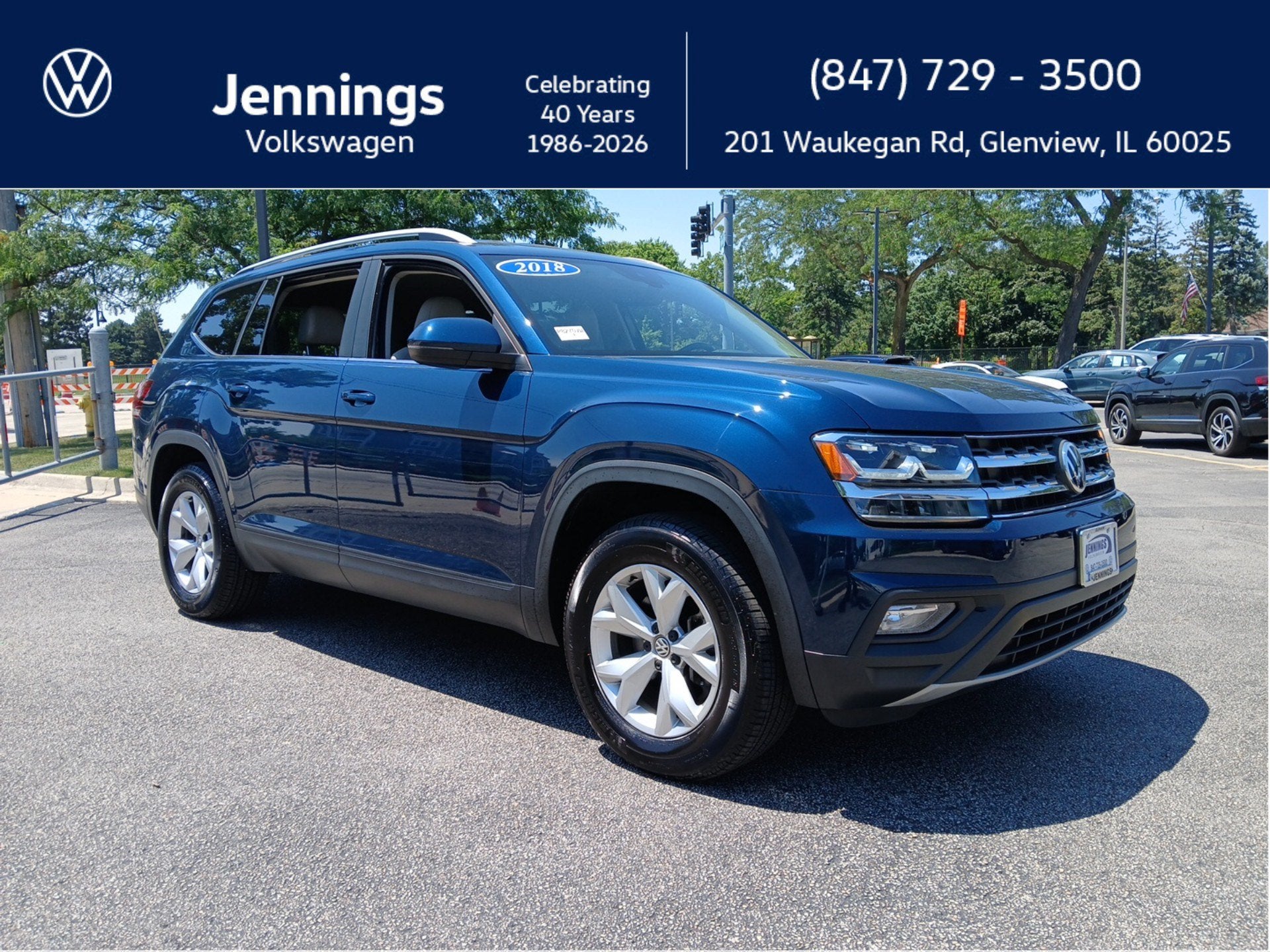2018 Volkswagen Atlas 3.6L V6 SE w/Technology