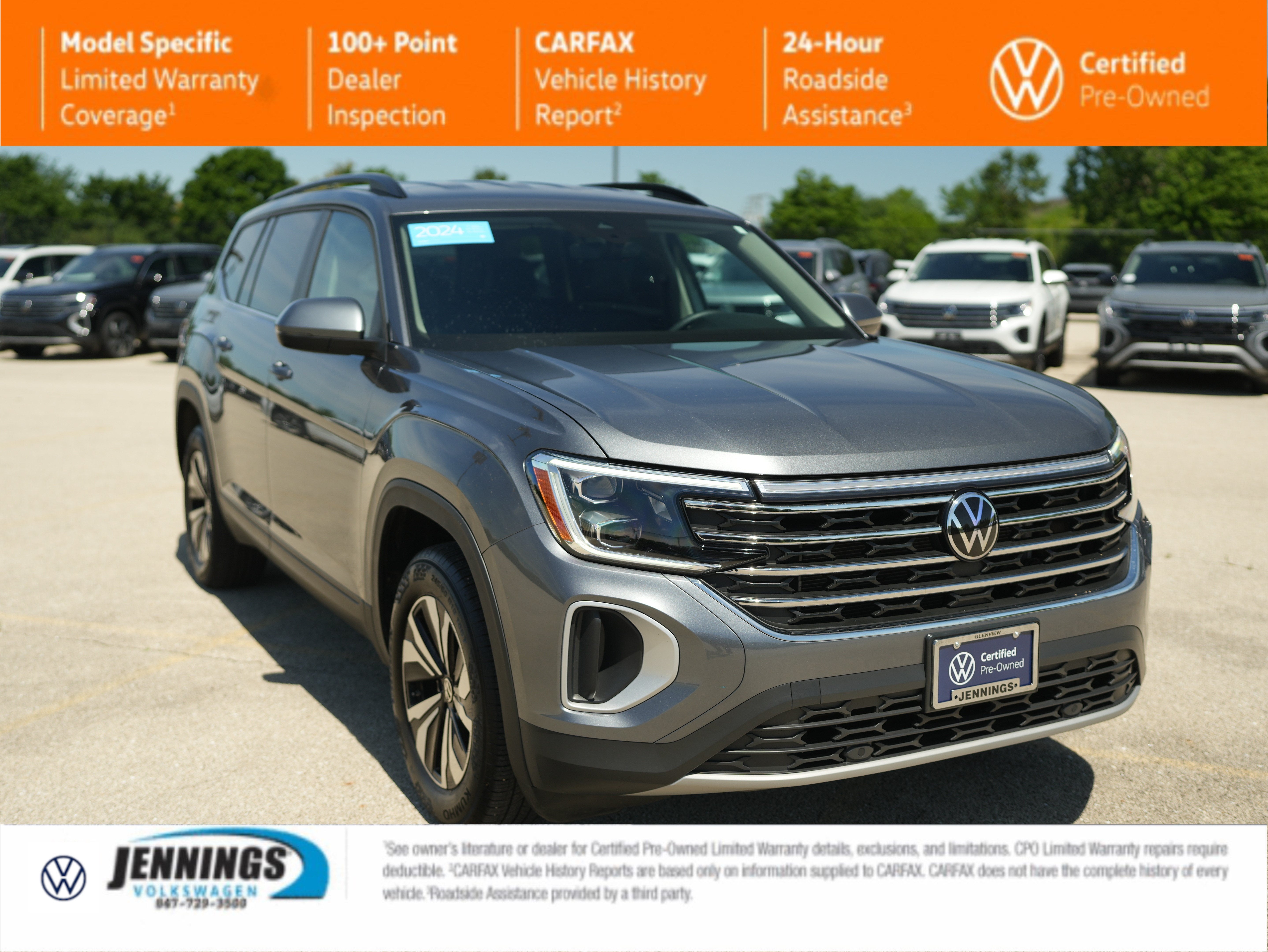 2024 Volkswagen Atlas 2.0T SE