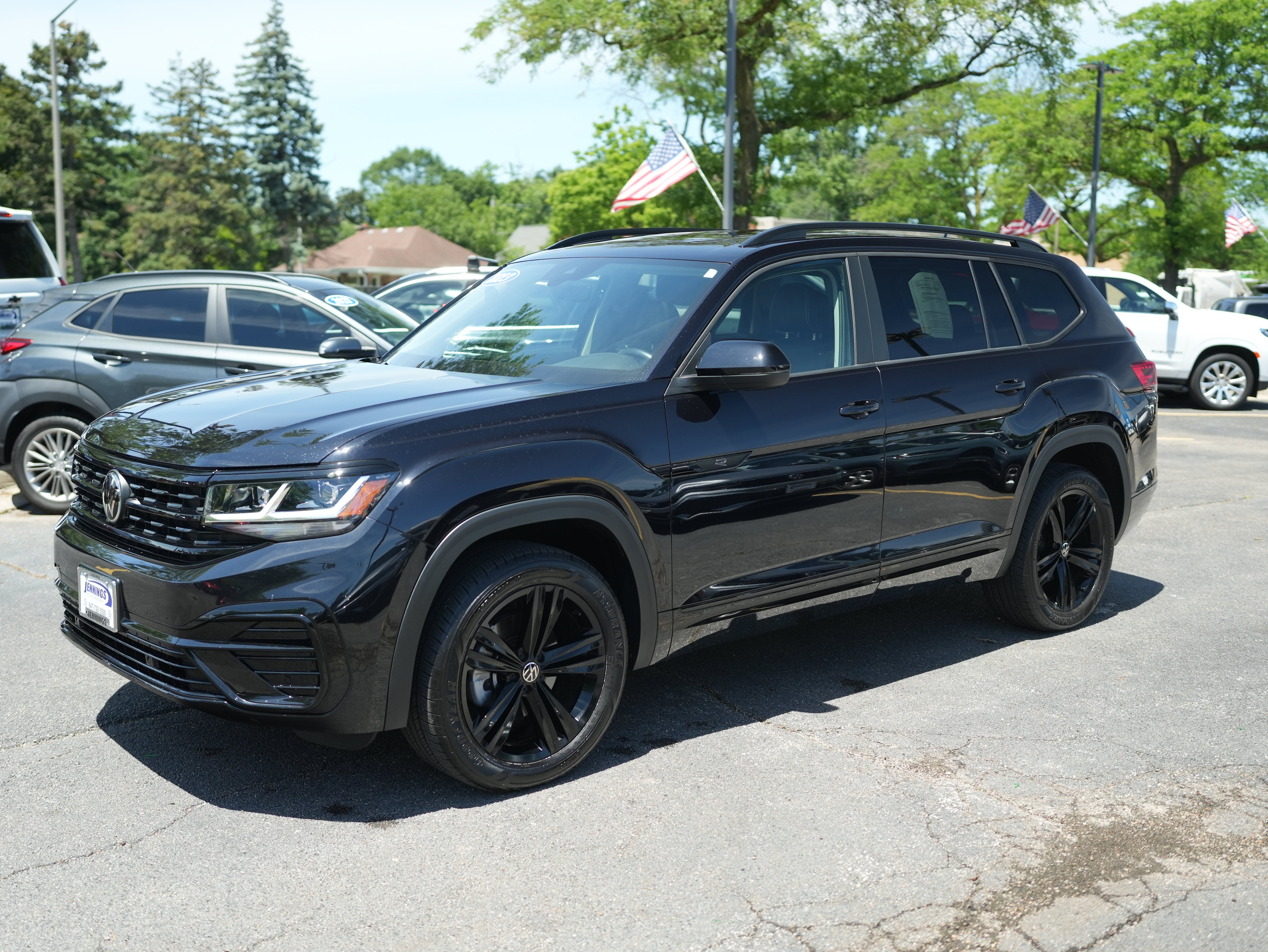 2023 Volkswagen Atlas 3.6L V6 SEL R-Line Black