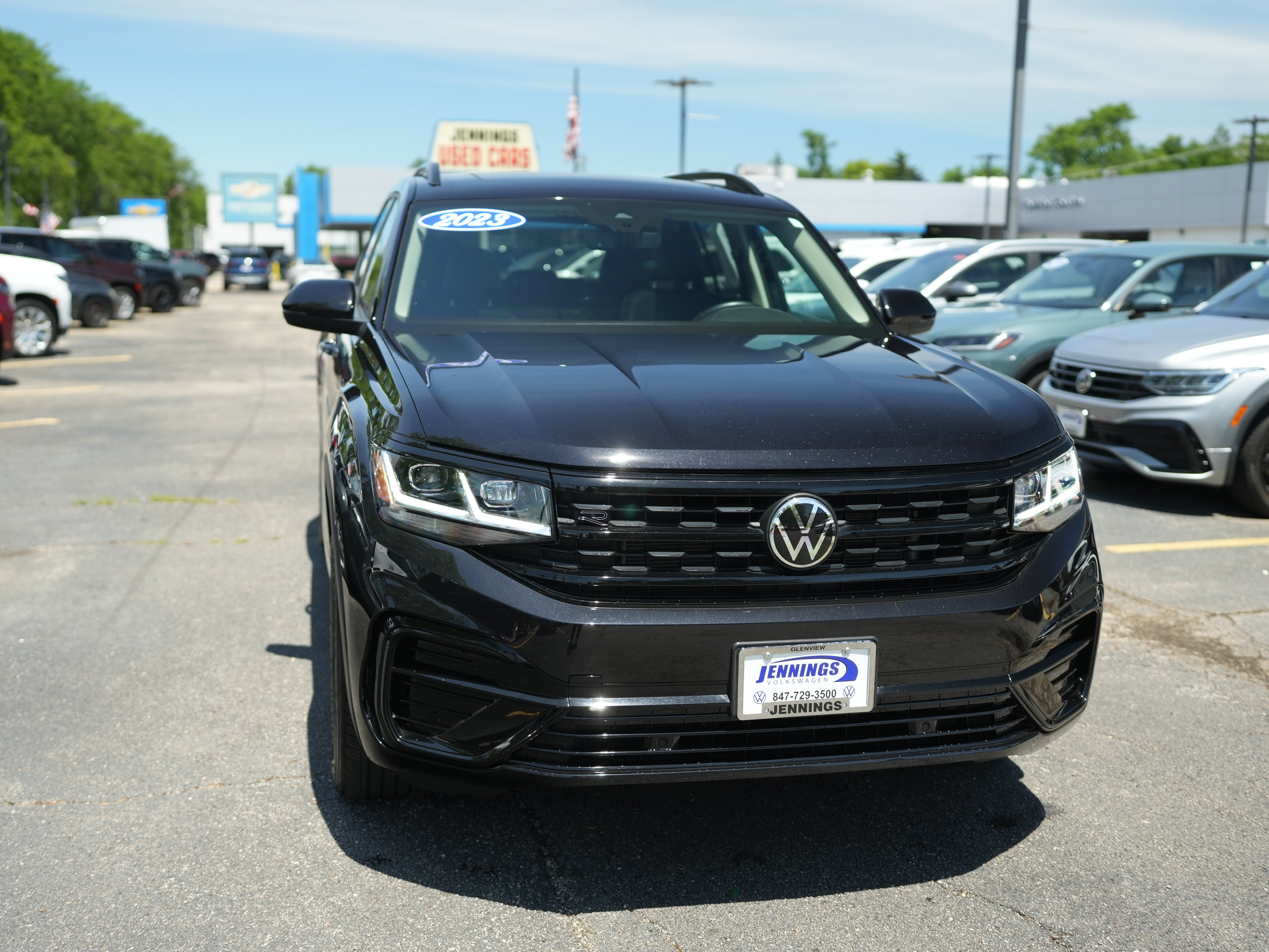 2023 Volkswagen Atlas 3.6L V6 SEL R-Line Black