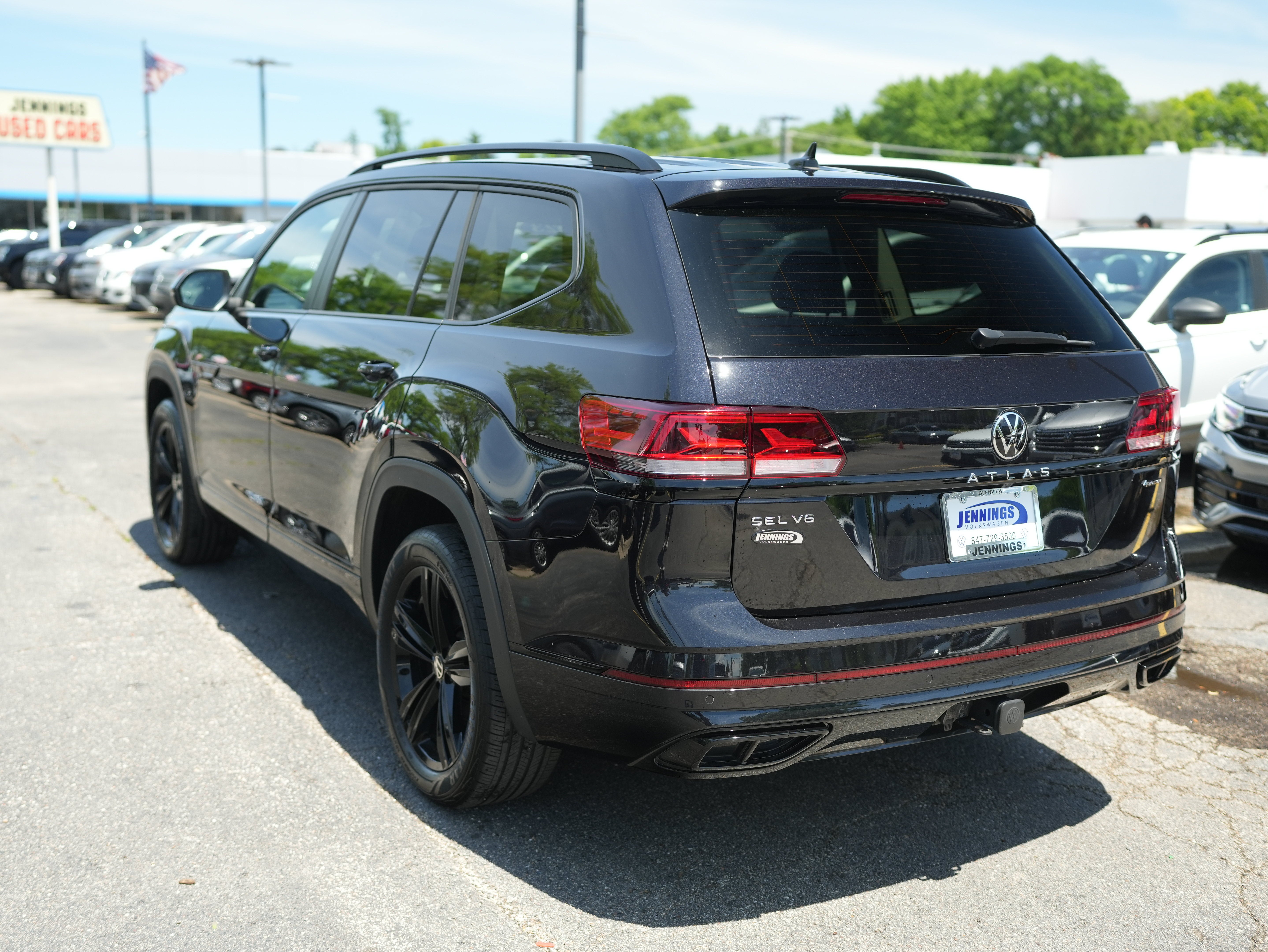 2023 Volkswagen Atlas 3.6L V6 SEL R-Line Black