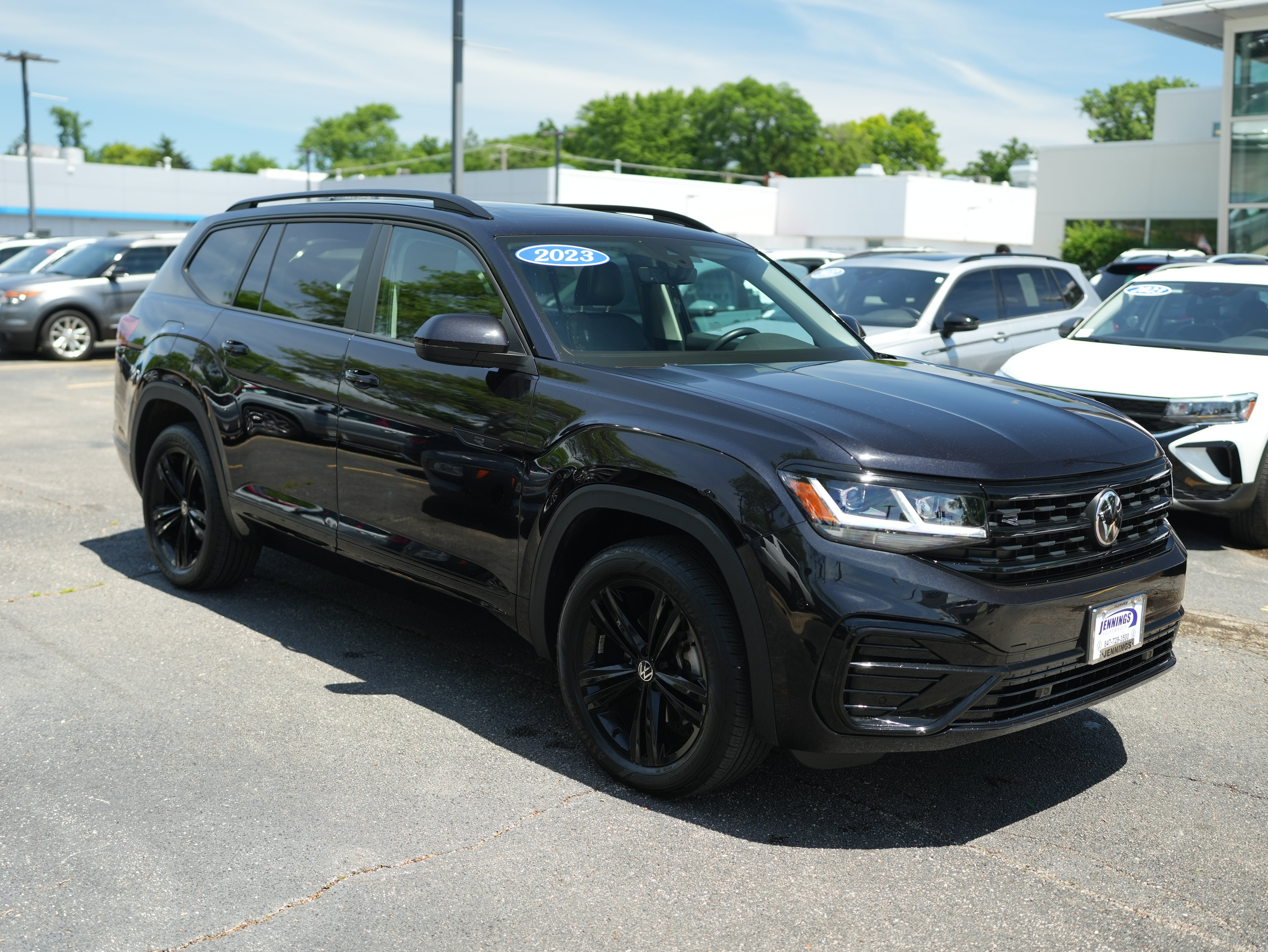 2023 Volkswagen Atlas 3.6L V6 SEL R-Line Black