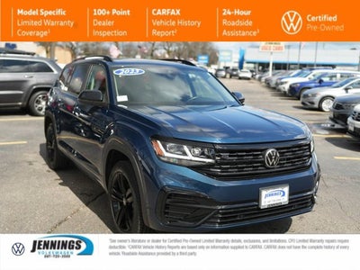 2023 Volkswagen Atlas 3.6L V6 SEL R-Line Black