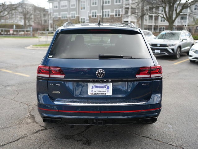 2023 Volkswagen Atlas 3.6L V6 SEL R-Line Black