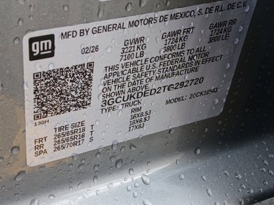 2026 Chevrolet Silverado 1500 LT