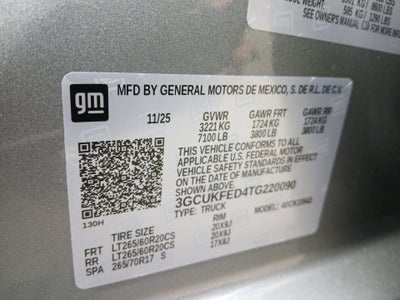 2026 Chevrolet Silverado 1500 LT Trail Boss