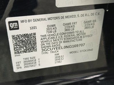 2022 Chevrolet Silverado 1500 LTD RST